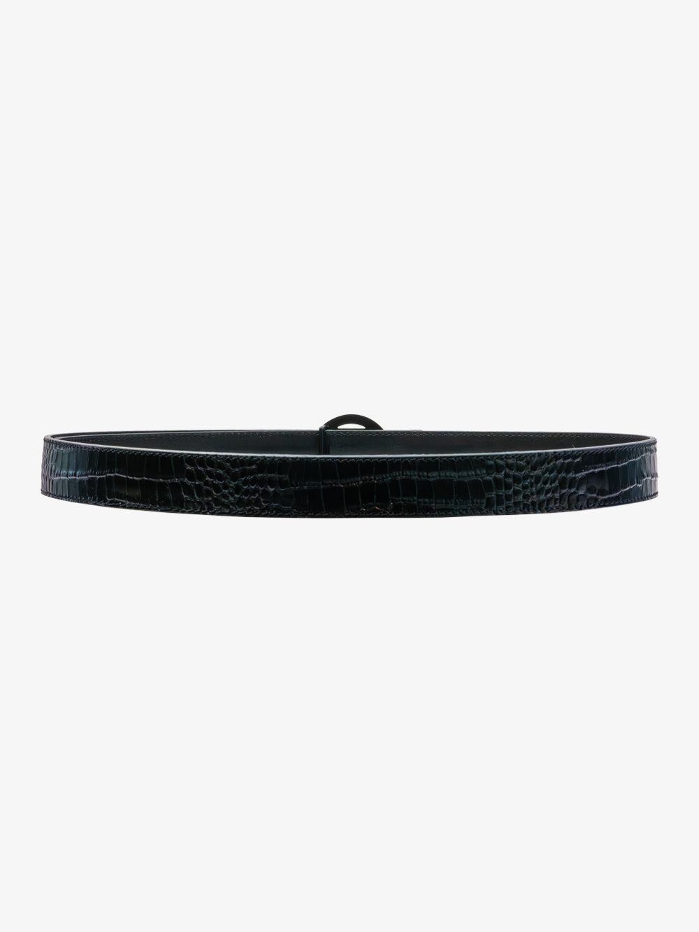 WOMEN'S CLASSIC CROCO BELT STRAP