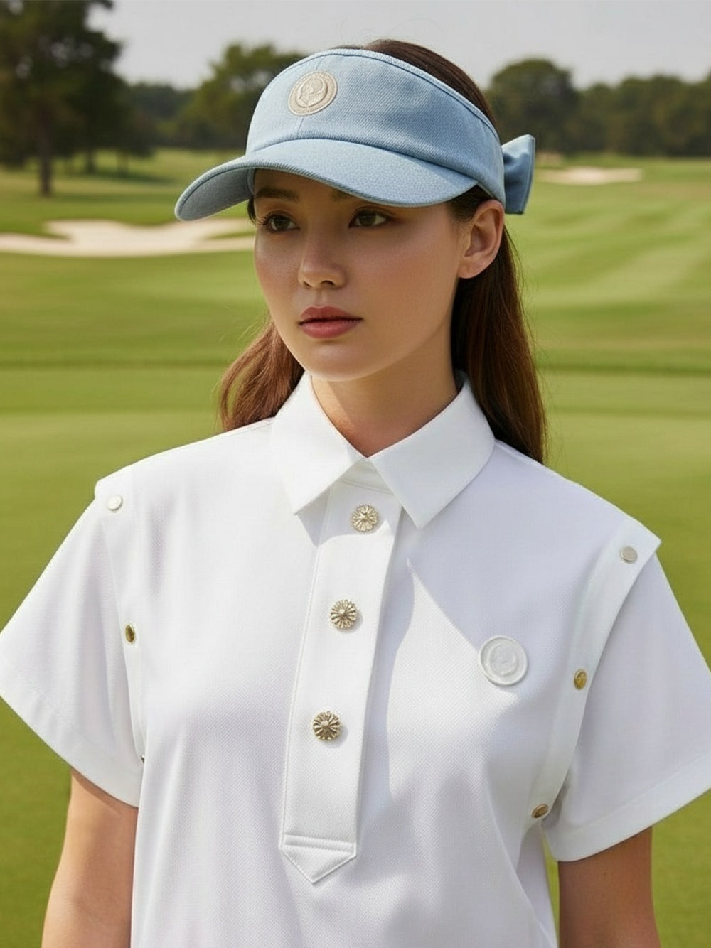 Denim Visor