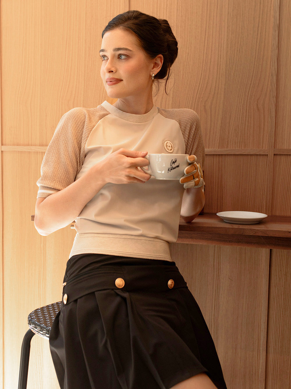 Hybrid Knit Top