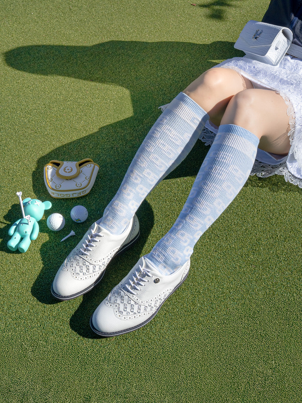 JACQUARD KNEE HIGH SOCKS