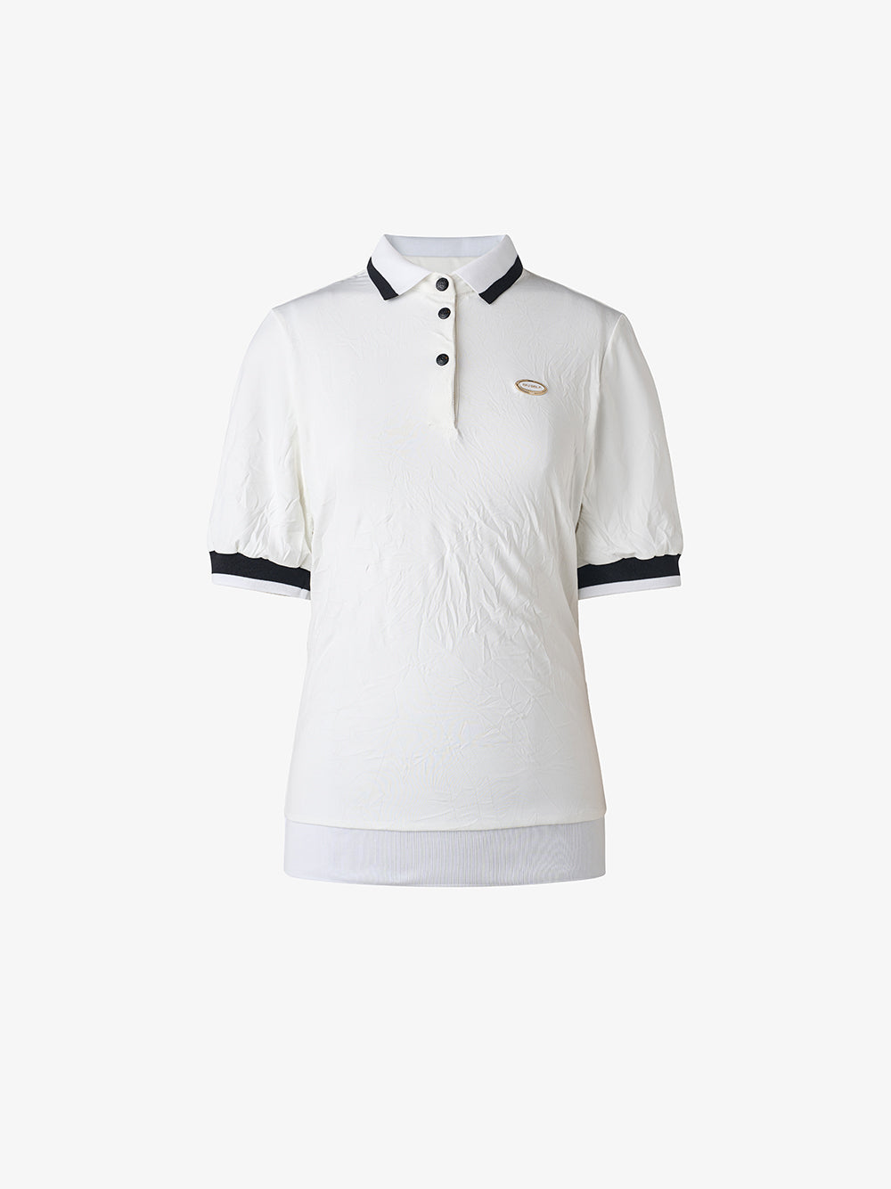 Pleated Polo